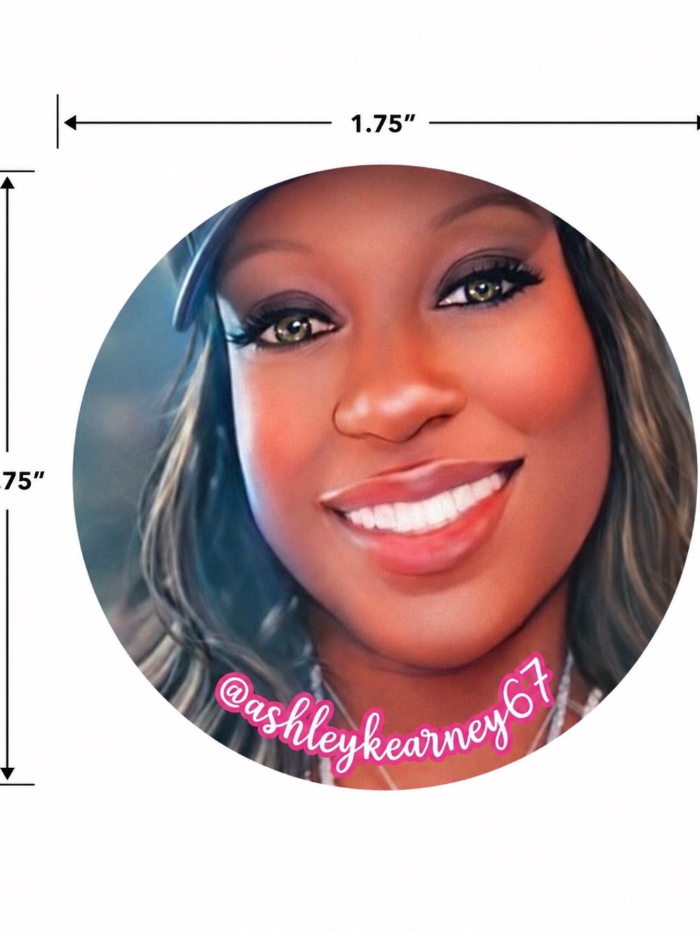 60 Count Custom Sticker Request